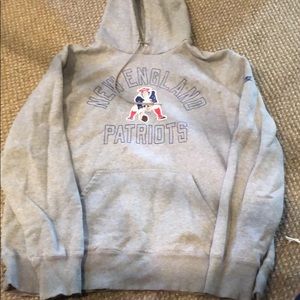 New England Patriots Sweatshirt - Retro Logo